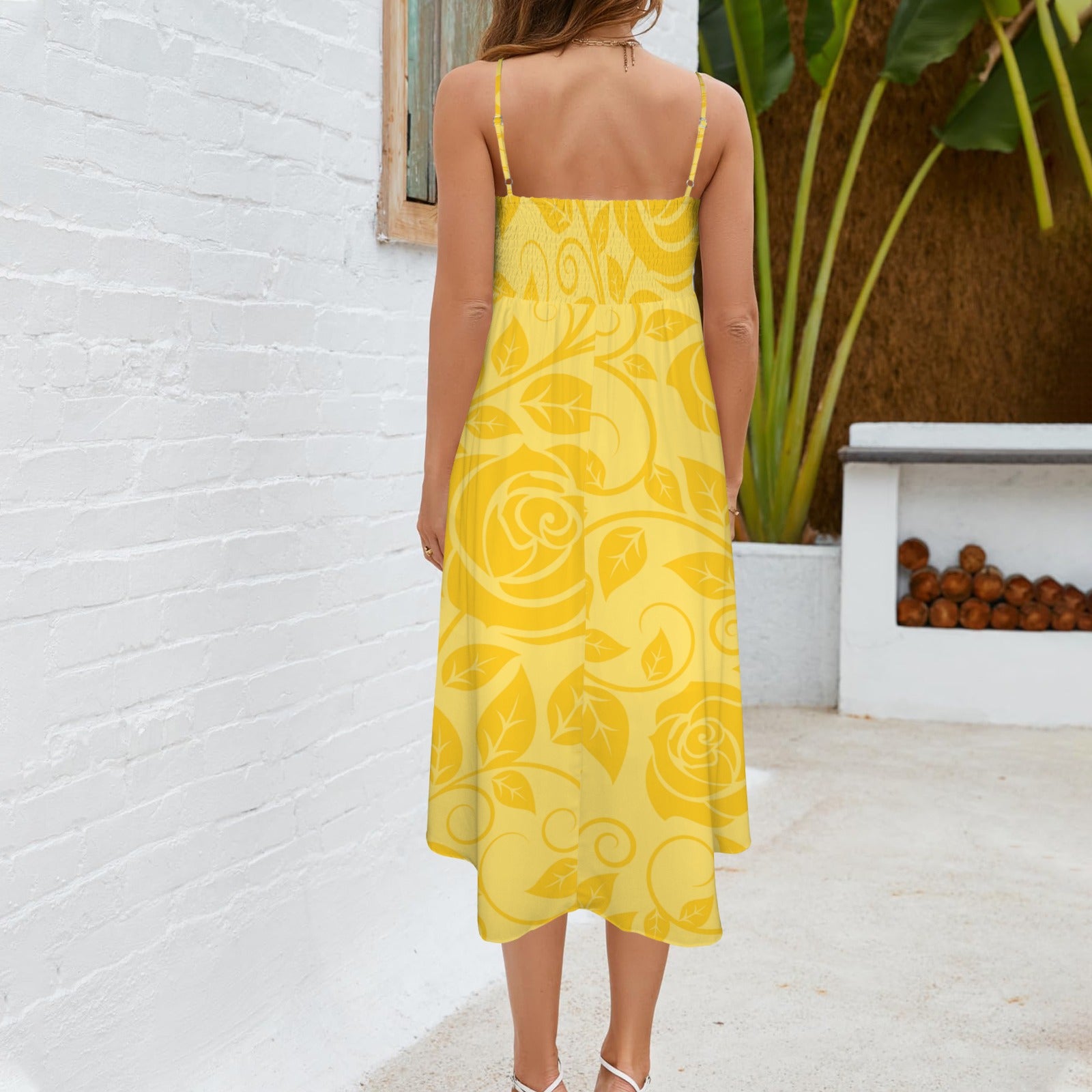 belleyellowrose. midi dress