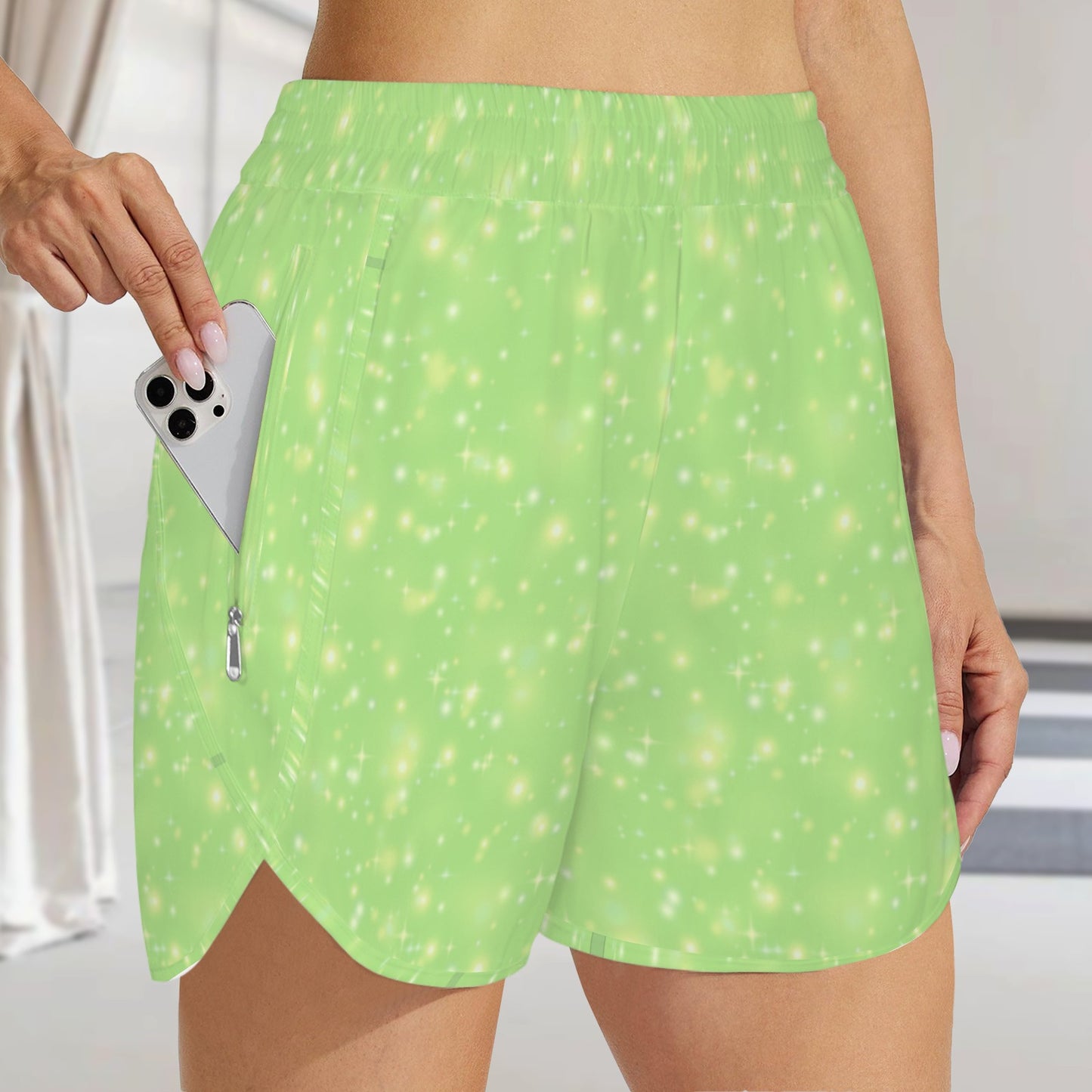 tinkltgreen. running shorts