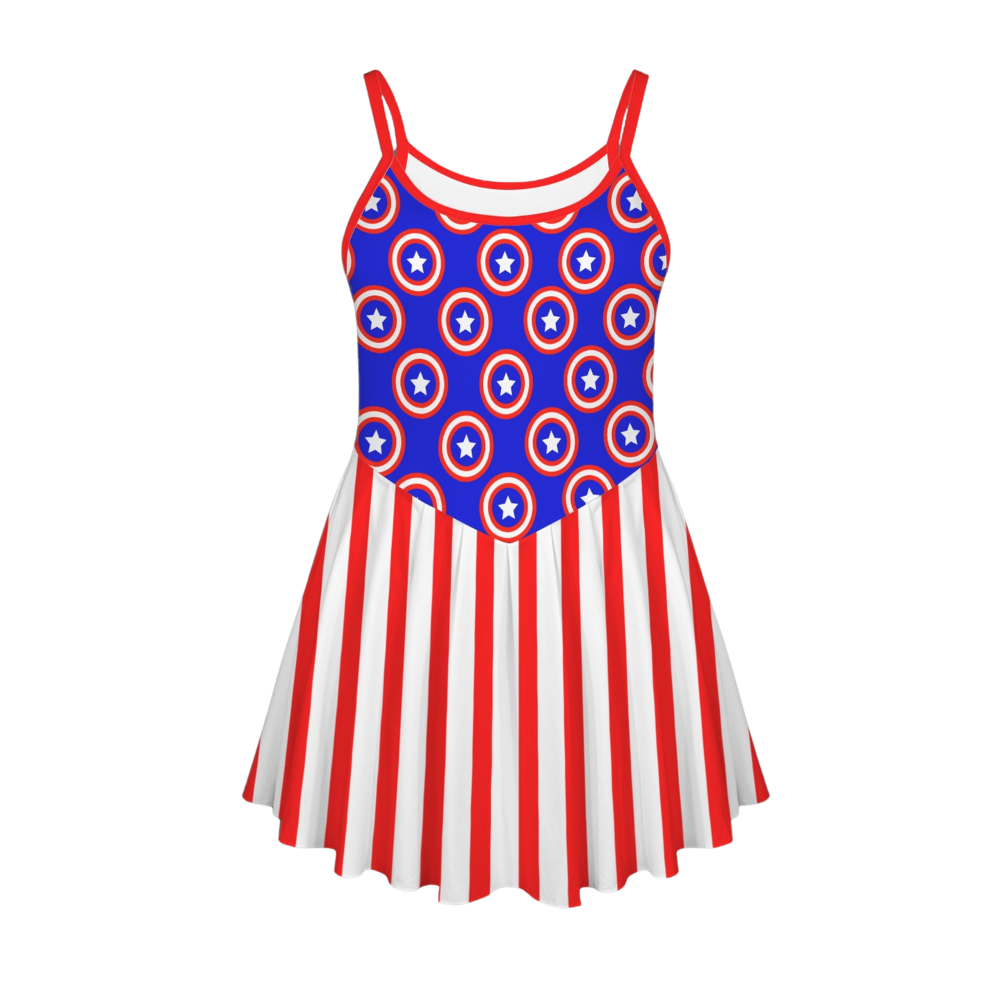 American Hero Pleat Skirt Active Dress
