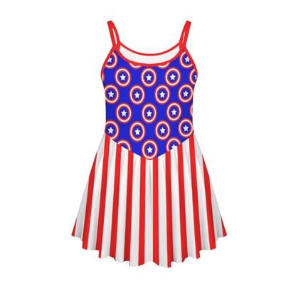 American Hero Pleat Skirt Active Dress