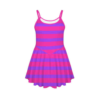 Crazy Cat Pleat Skirt Active Dress