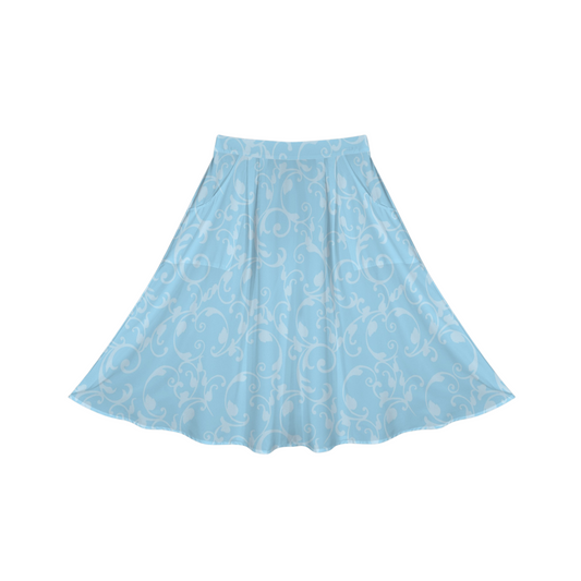 Cindy Swirl Midi Skirt