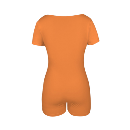 Clownfish Orange Onez Tee Active Romper