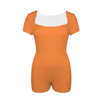 Clownfish Orange Onez Tee Active Romper