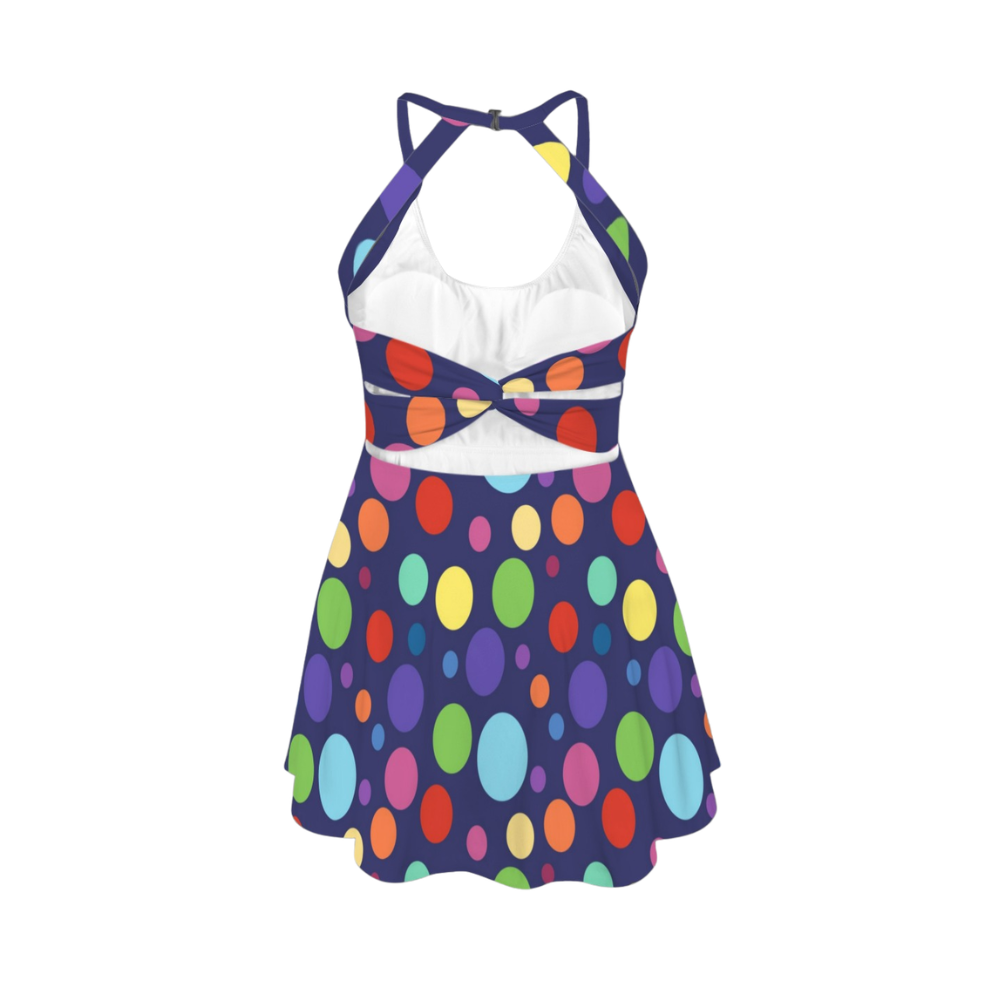Core Memories Open Back Flare Skirt Active Dress