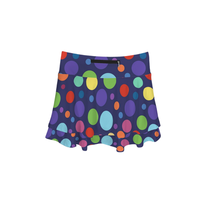 Core Memories Ruffle Active Skort