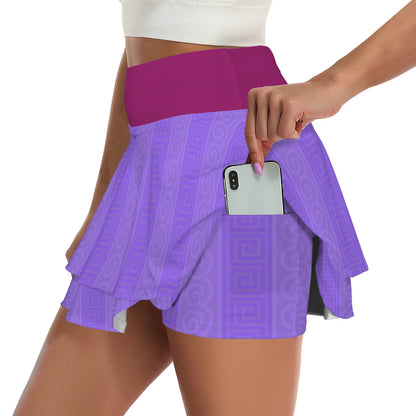 megara. ruffle skort