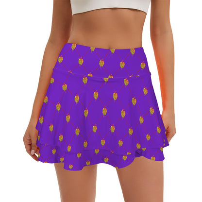 evilq. ruffle skort