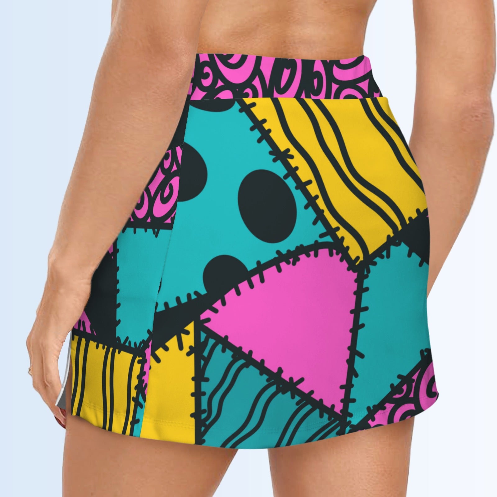 sally. straight sports skort