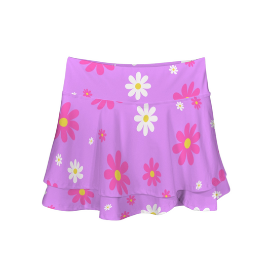 Daisy Ruffle Active Skort