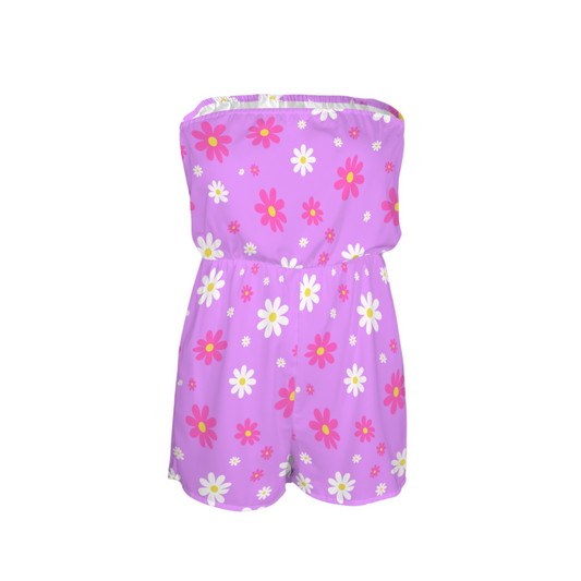 Daisy Strapless Romper