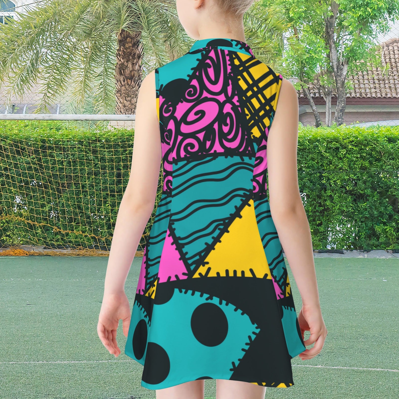 sally. girls polo active dress