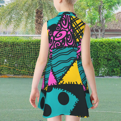 sally. girls polo active dress