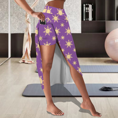 rap.purpsun. midi skort