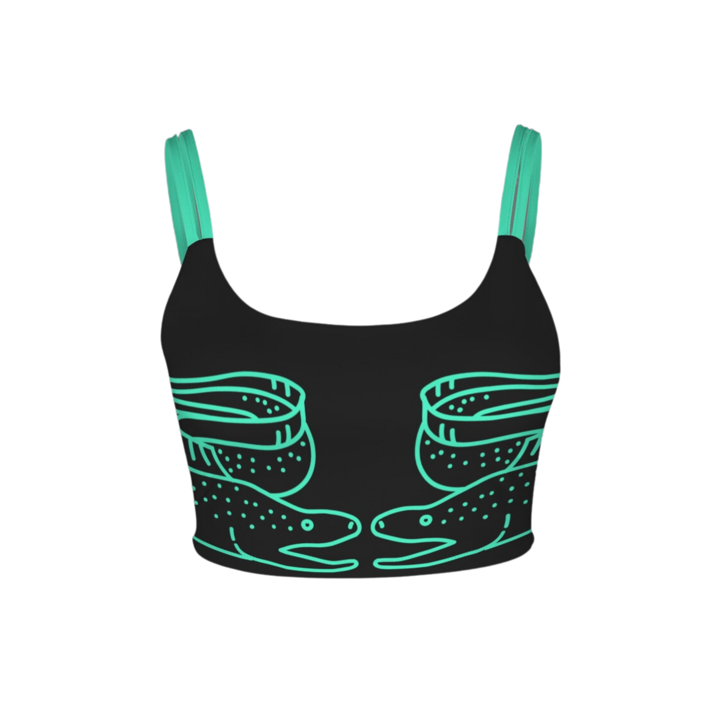 Sea Witch Pets Double Strap Crop Top