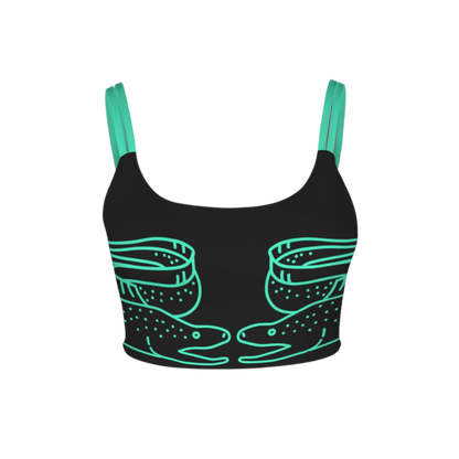 Sea Witch Pets Double Strap Crop Top