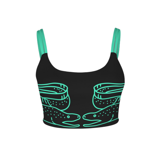 Sea Witch Pets Double Strap Crop Top