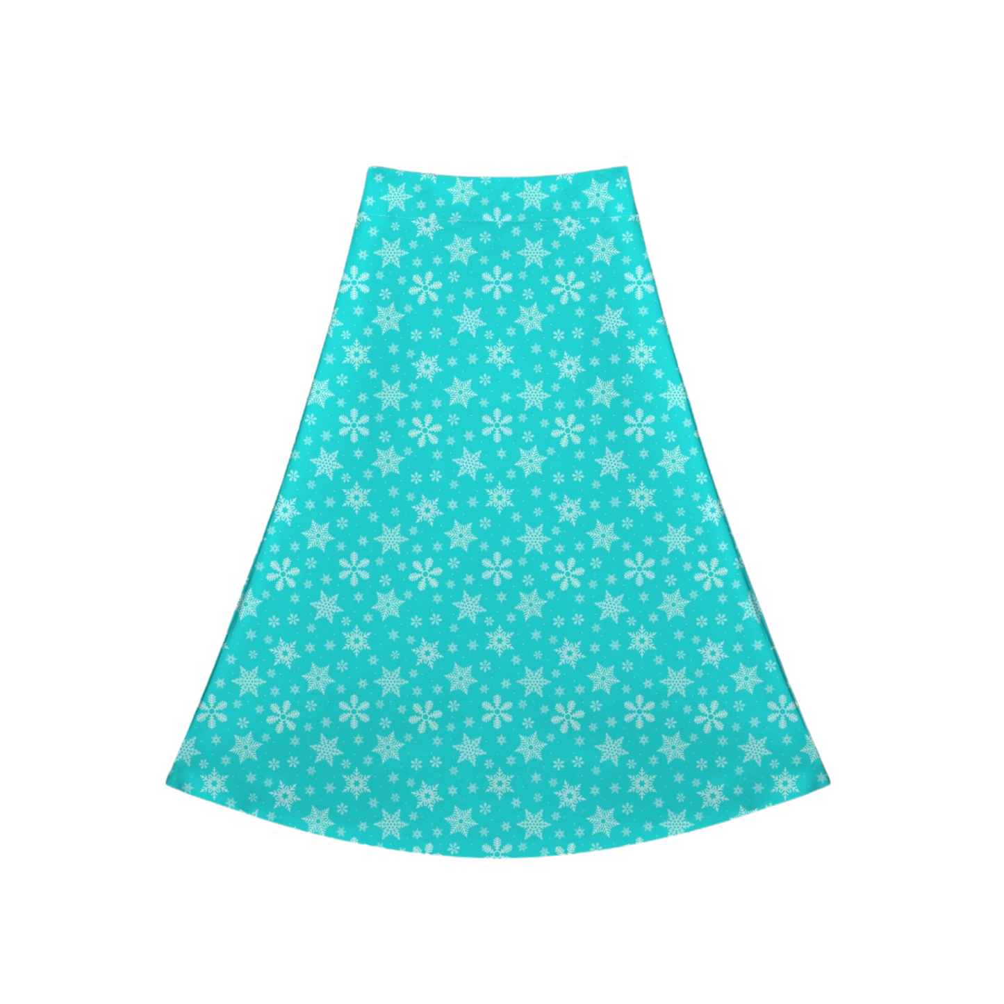 Elsa Snowflakes Crossover Midi Skort