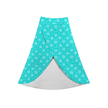 Elsa Snowflakes Crossover Midi Skort