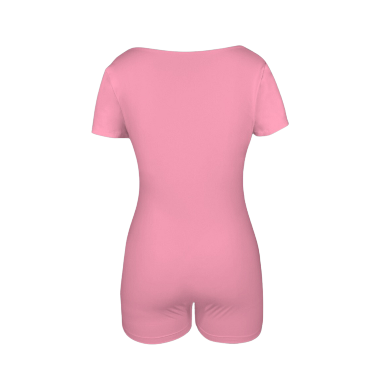 Embarrassed Pink Onez Tee Active Romper