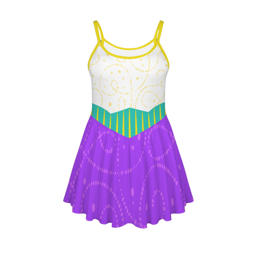Gypsy Princess Pleat Skirt Active Dress