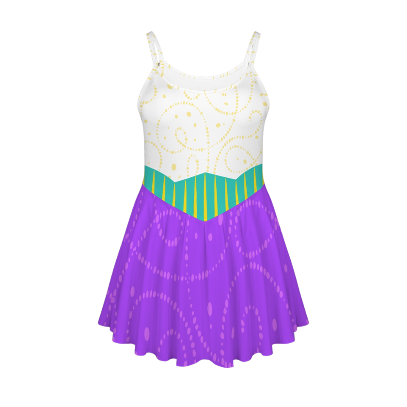 Gypsy Princess Pleat Skirt Active Dress