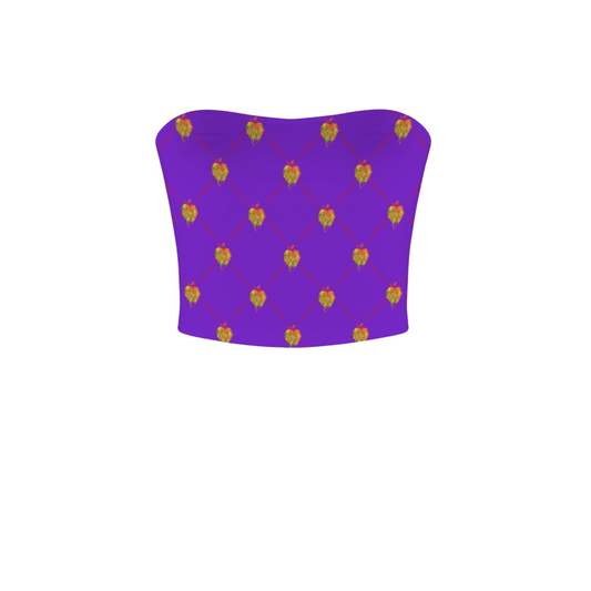 Evil Queen Crop Tube Top