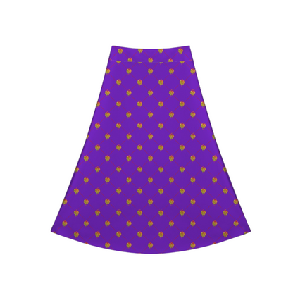 Evil Queen Crossover Midi Skort