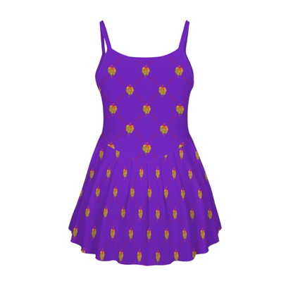 Evil Queen Pleat Skirt Active Dress