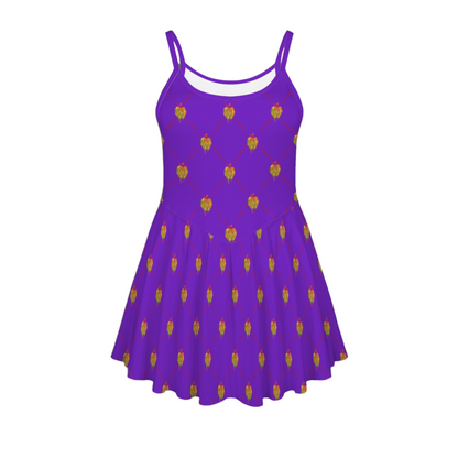 Evil Queen Pleat Skirt Active Dress