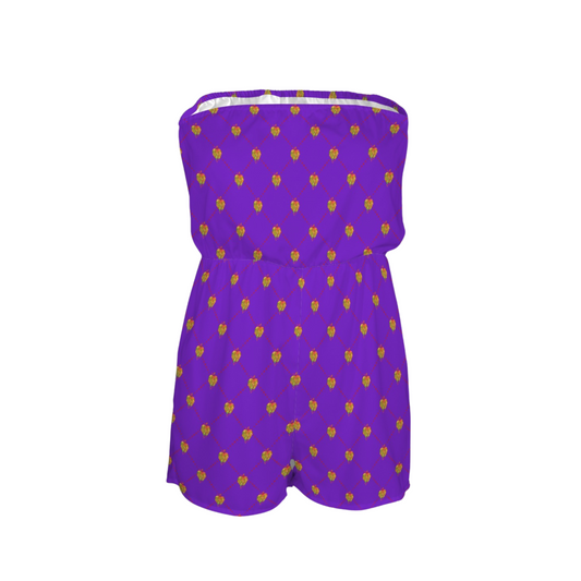 Evil Queen Strapless Romper