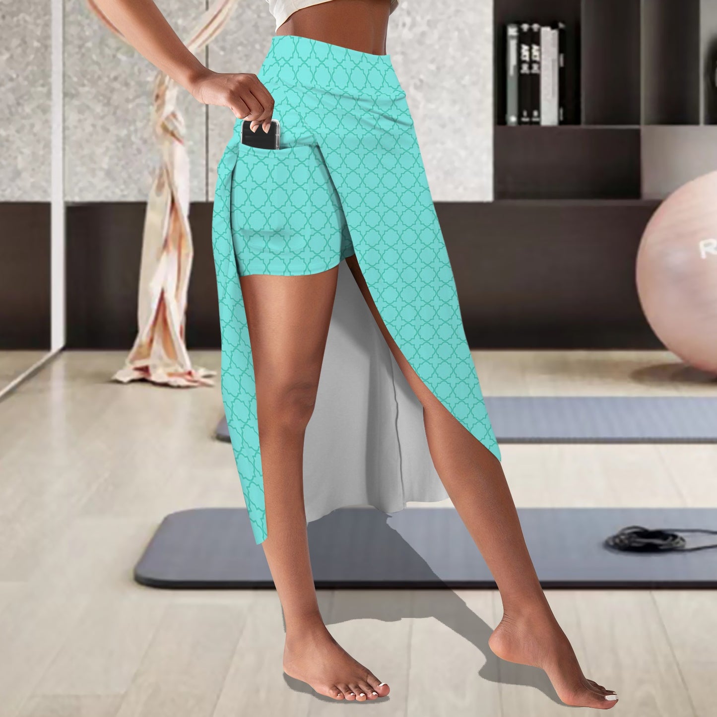 jasmineteal. midi active skirt