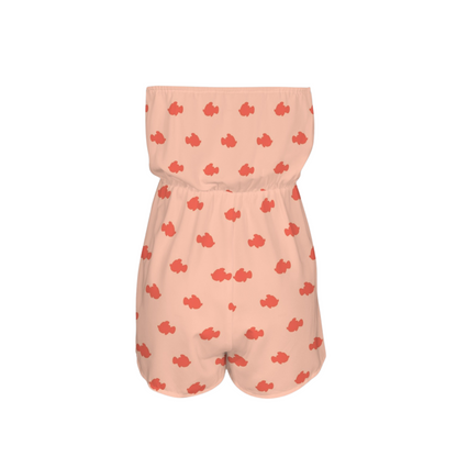 Clown Fish Strapless Romper