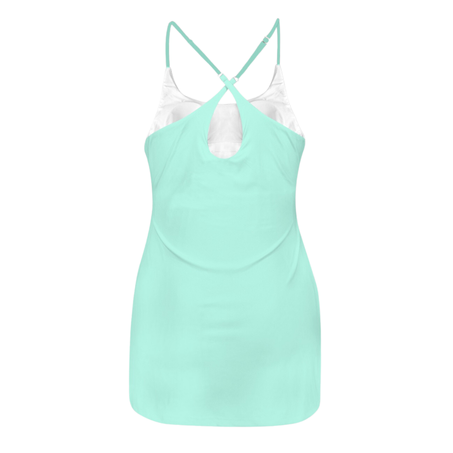 Flo Mint Criss Cross Back Active Dress