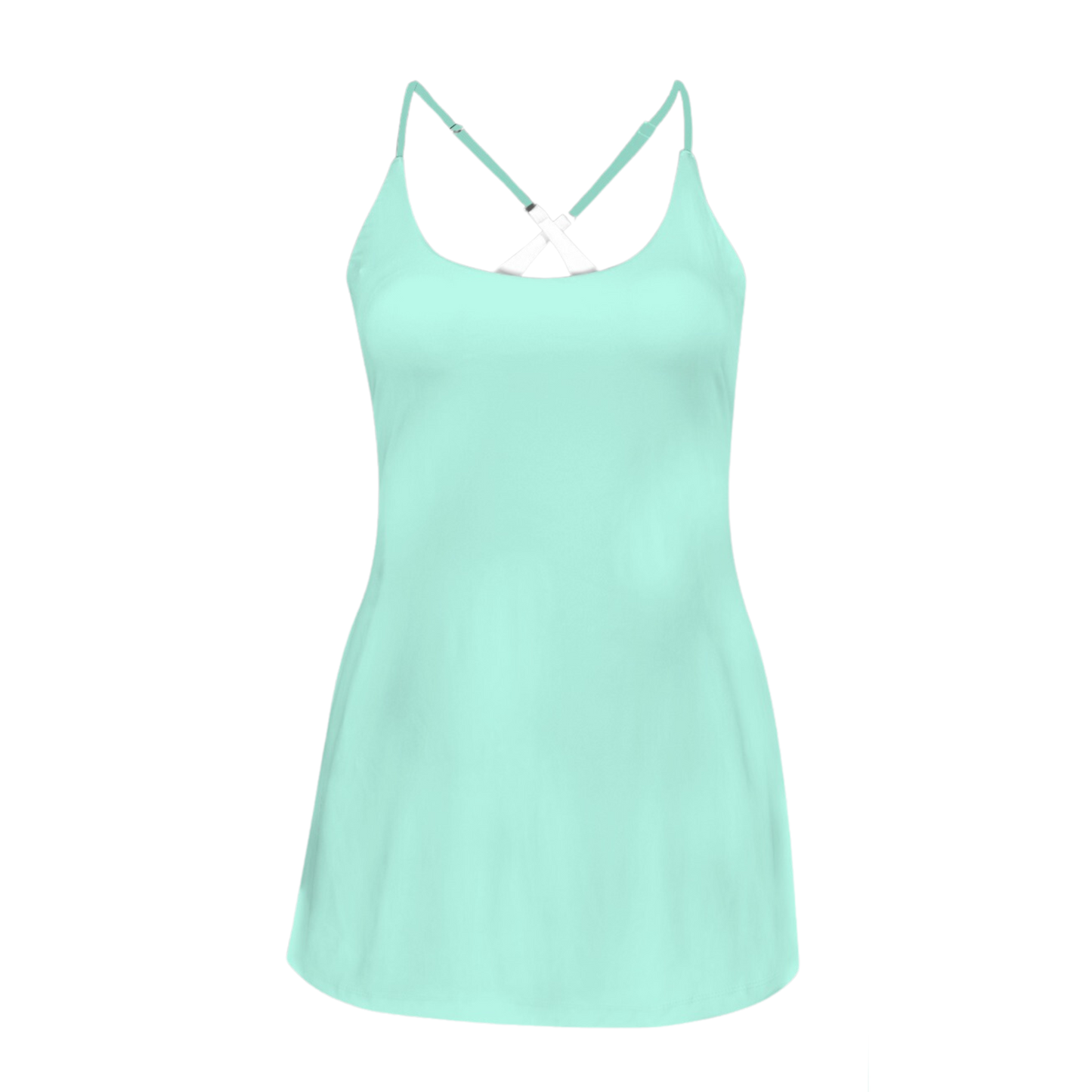 Flo Mint Criss Cross Back Active Dress