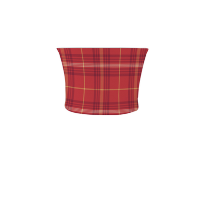 Houses Plaid Crop Tube Top