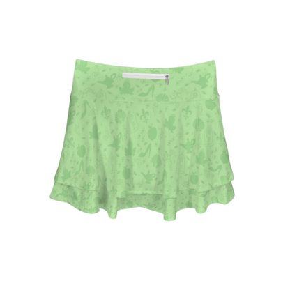 Princess Icons Ruffle Active Skort