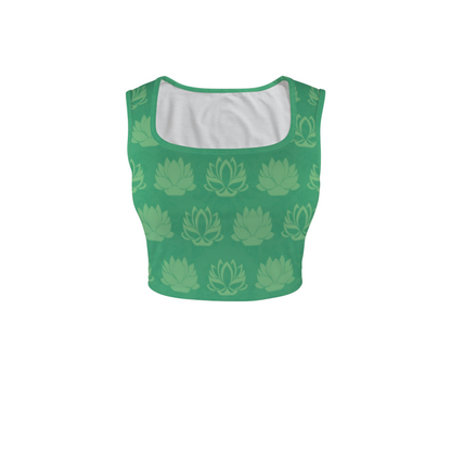 Tiana Square Neck Crop Top