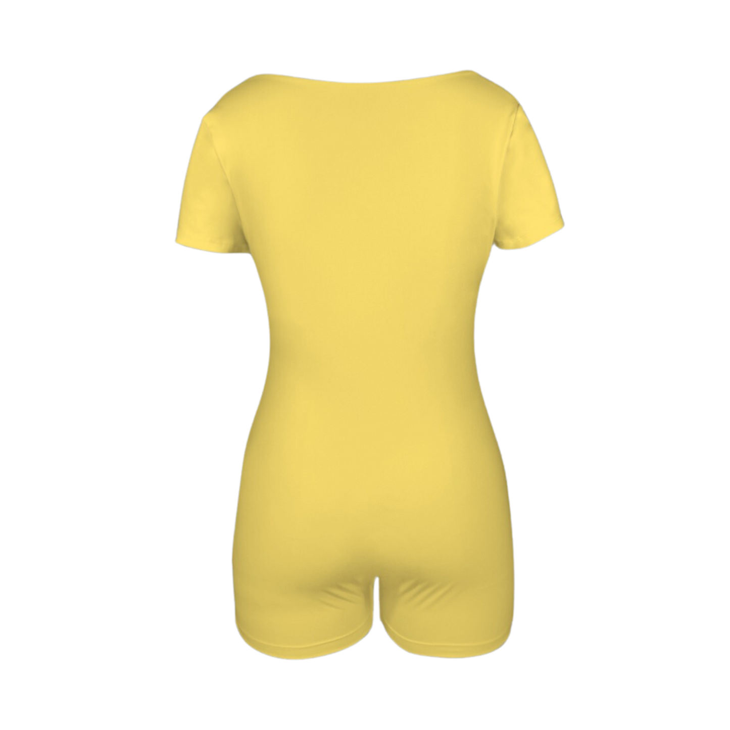 Not A Guppy Yellow Onez Tee Active Romper