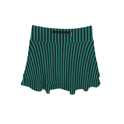 Ghost Host Ruffle Active Skort