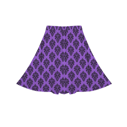 Haunted Walls Midi Skirt