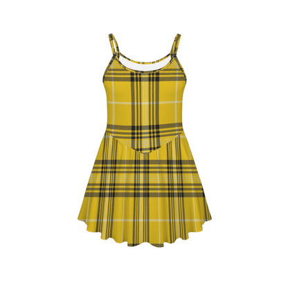 Badger House Plaid Pleat Skirt Active Dress