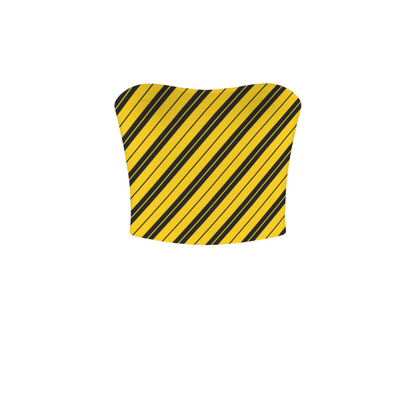 Houses Stripes Crop Tube Top