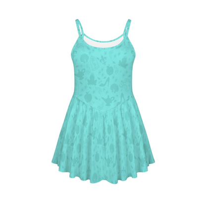 Princess Icons Pleat Skirt Active Dress