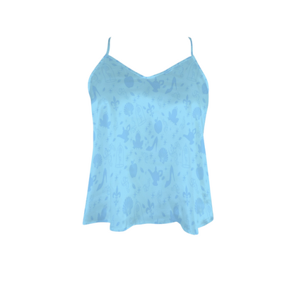 Princess Icons Ruffle Shorts & Cami Pajama Set