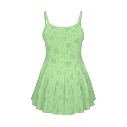 Princess Icons Pleat Skirt Active Dress