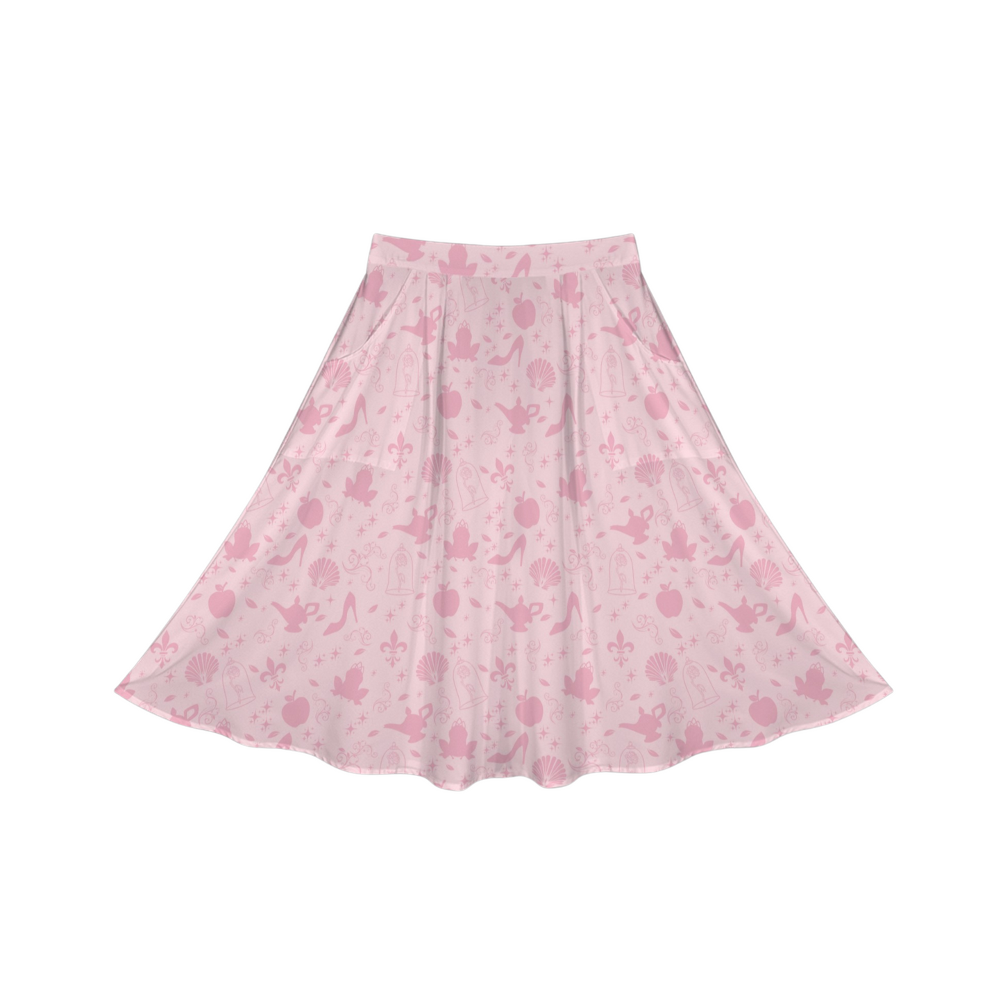 Princess Icons Midi Skirt