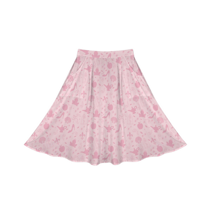 Princess Icons Midi Skirt