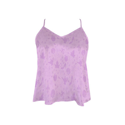 Princess Icons Ruffle Shorts & Cami Pajama Set