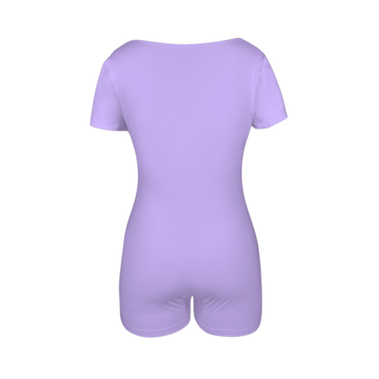 Imagination Purple Onez Tee Active Romper